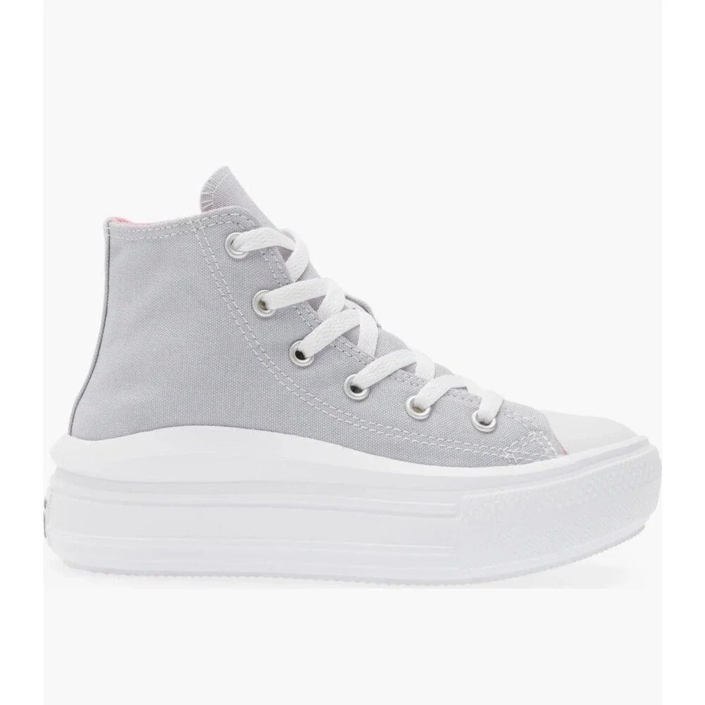 Chuck Taylor All Star Move Platform Gel Patch High-Top Gravel/Pink/White Y2 Girl